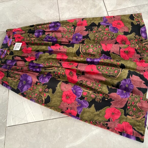 Vintage Principles Abstract Floral Skirt Sz 10 - Picture 3 of 9